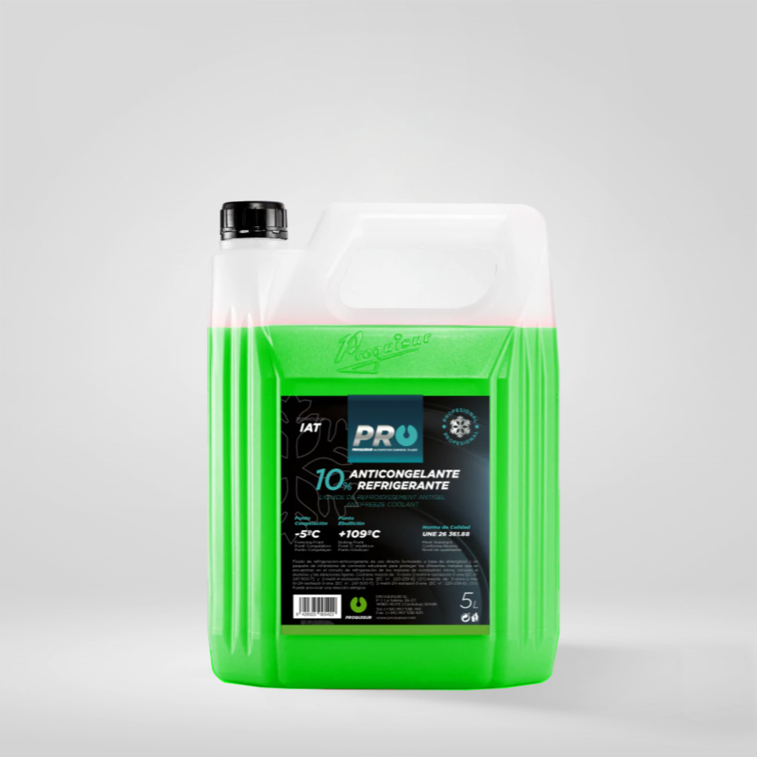 Proquisur | Green 10 % Antifreeze Coolant 5L
