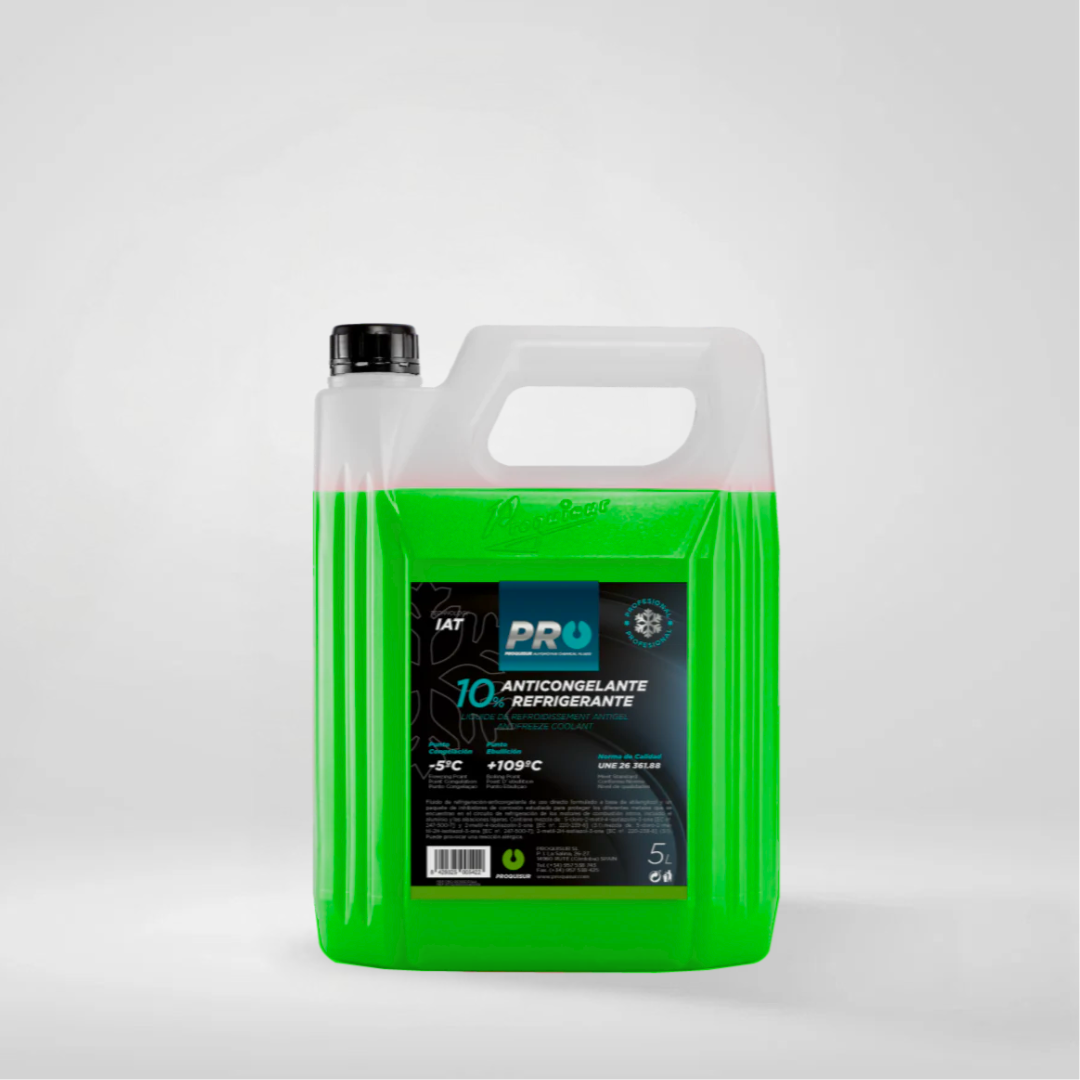 Proquisur | Green 10 % Antifreeze Coolant 5L