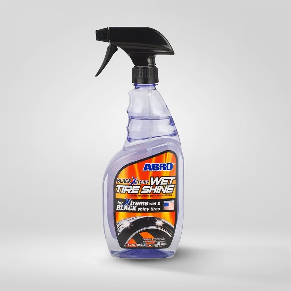 Black Xtreme Wet Tire Shine (680 ml) - ABRO EGYPT