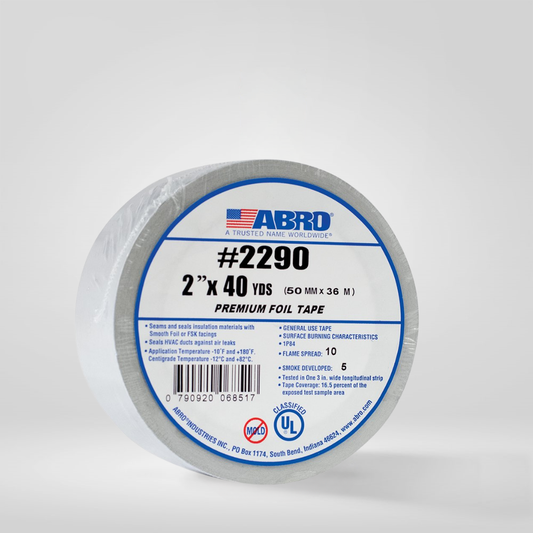 UL Classified Aluminum Foil Tape - ABRO EGYPT