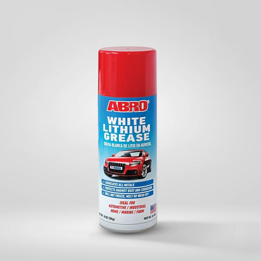 White Lithium Grease Spray 284g - ABRO EGYPT