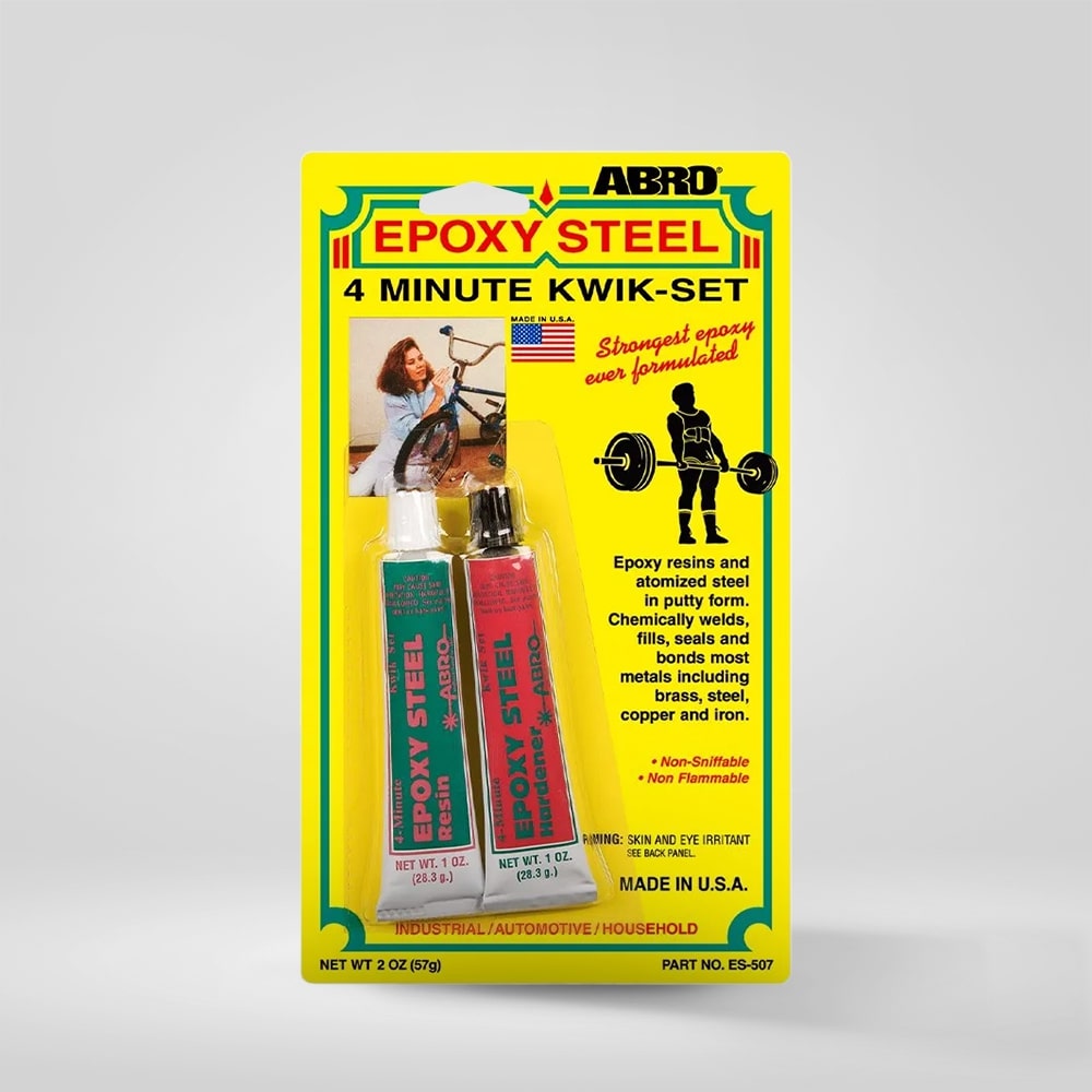 Epoxy Steel 4-Minute Kwik-Set 57g - ABRO EGYPT