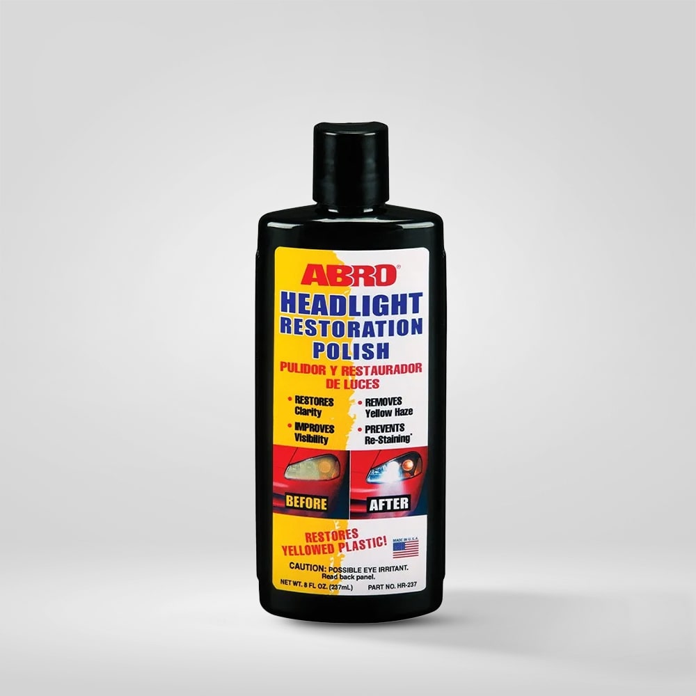 Headlight Restoration Polish 237ml - ABRO EGYPT 